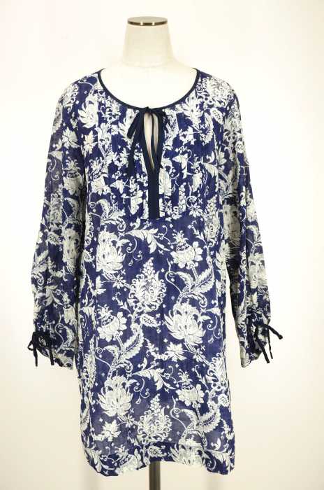 LAURA ASHLEY （ローラアシュレイ） 花柄チュニックワンピース レディース ワンピース