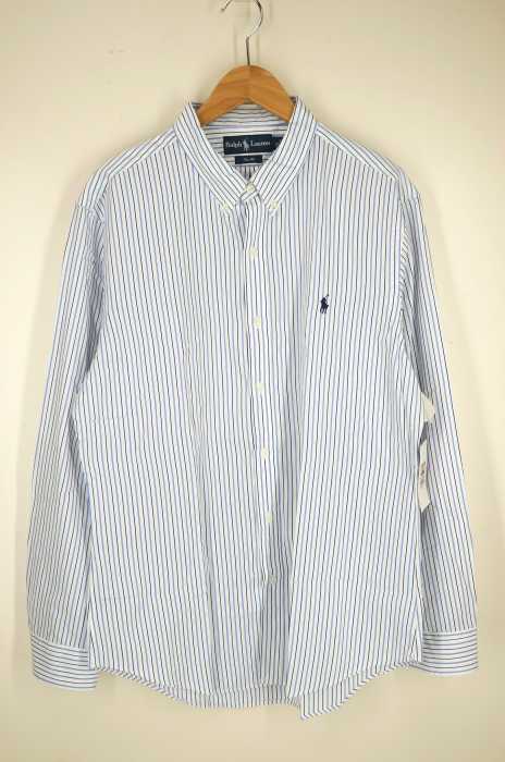 RALPH LAUREN （ラルフローレン） SLIM FIT ストライプシャツ レディース トップス