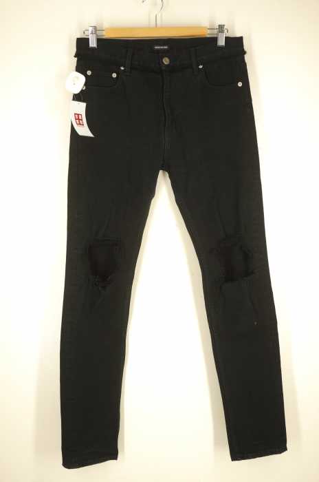 CHRISTIAN DADA(クリスチャンダダ) KNEE DAMAGED SIGNATURE SKINNY JEANS メンズ パンツ