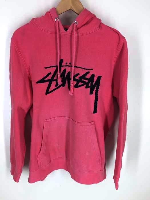 Stussy（ステューシー） ロゴ刺繍 プルオーバーパーカー メンズ トップス