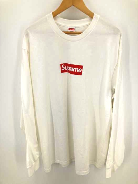 Supreme(シュプリーム) ボックスロゴクルーネックロングカットソーTシャツ メンズ トップス