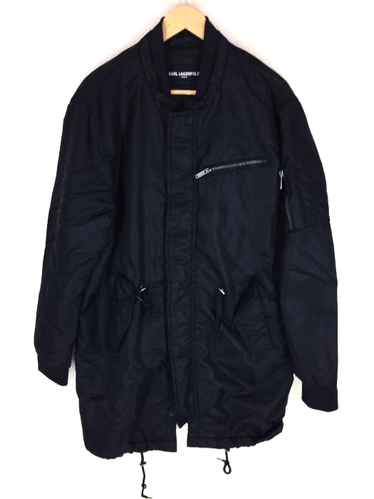 Karl Lagerfeld ブルゾン MA-1 黒 Karl Lagerfeld ブルゾン MA-1 黒