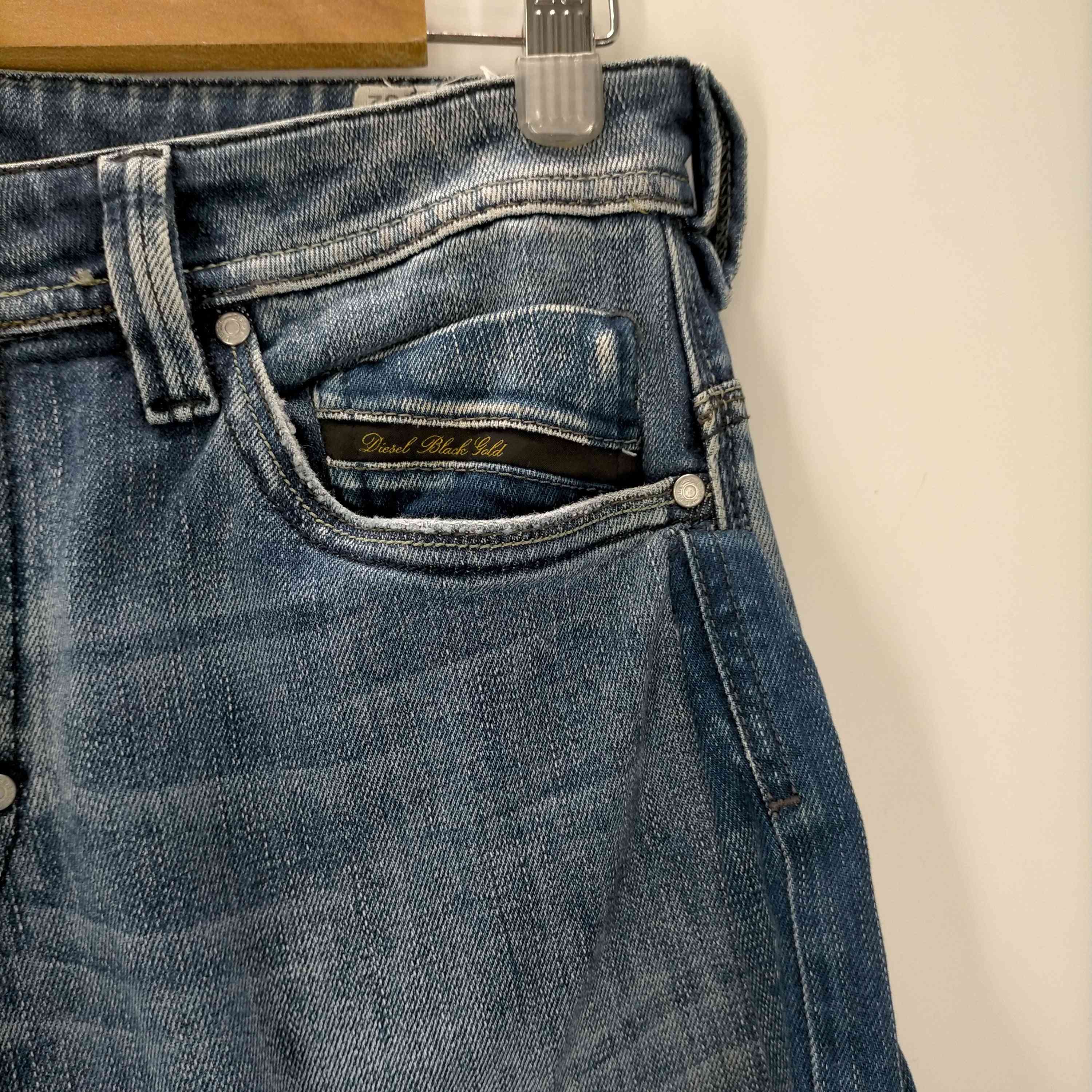 DIESEL(ディーゼル)Black Gold THANAZ 再構築 リメイク デニムパンツ 