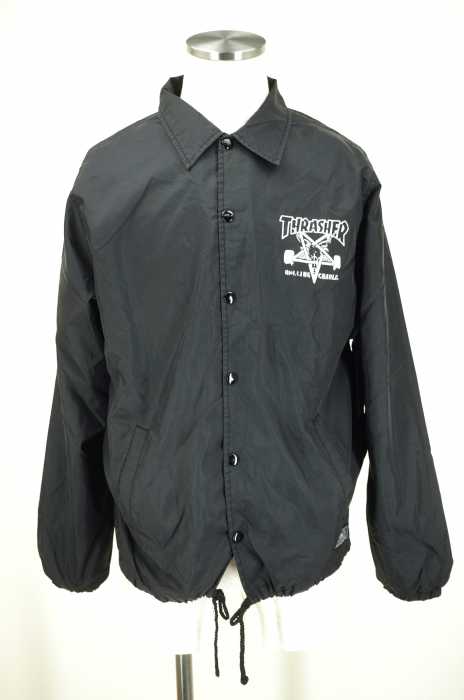 THRASHER × ROLLING CRADLE (スラッシャー×ローリングクレイドル) プリントコーチジャケット メンズ アウター