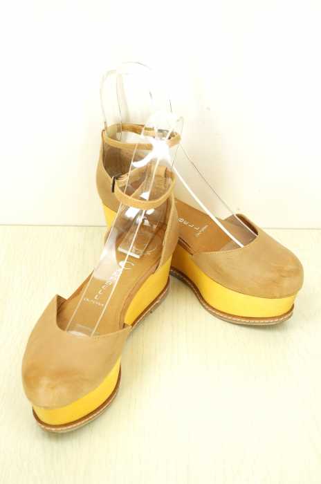 JEFFREY CAMBELL (ジェフェリーキャンベル) レザー使い圧底サンダル レディース シューズ