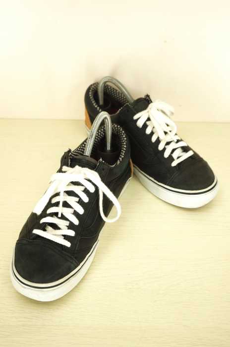 VANS×Supreme （バンズ×シュプリーム） レザー切替 OLD SKOOL スニーカー メンズ シューズ