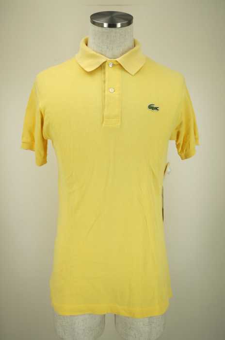 CHEMISE LACOSTE（シュミーズ ラコステ） ロゴワッペン付きポロシャツ メンズ トップス
