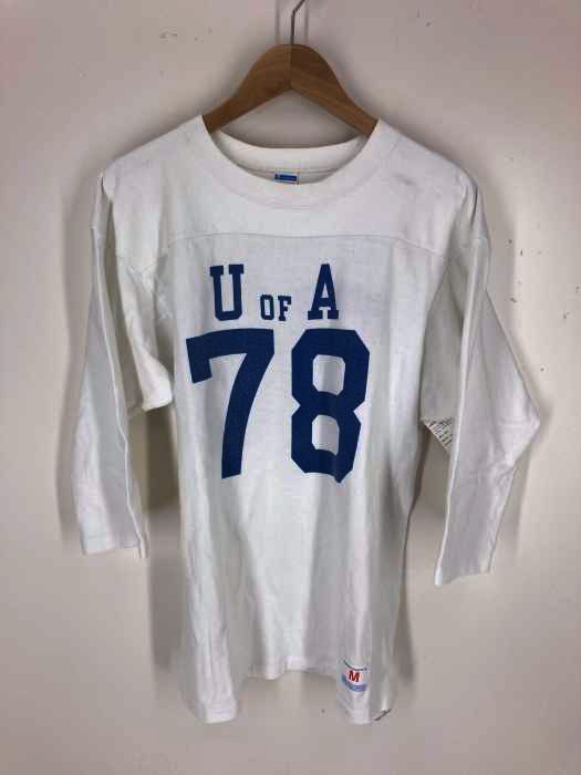 Champion(チャンピオン) U of A 78 7分袖クルーネックTシャツ メンズ トップス