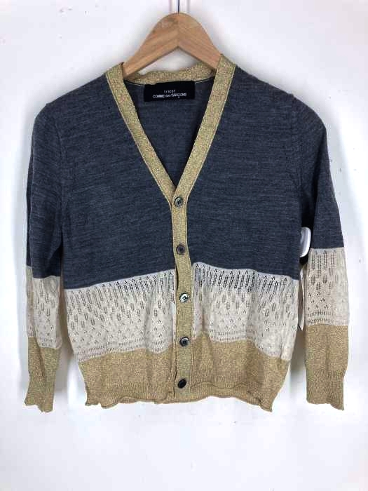tricot COMME des GARCONS（トリココムデギャルソン） AD2010ラメニットカーディガン レディース トップス