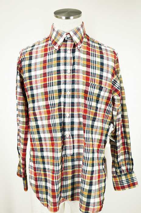 Engineered Garments （エンジニアードガーメンツ） チェック柄ボタンダウンシャツ メンズ トップス