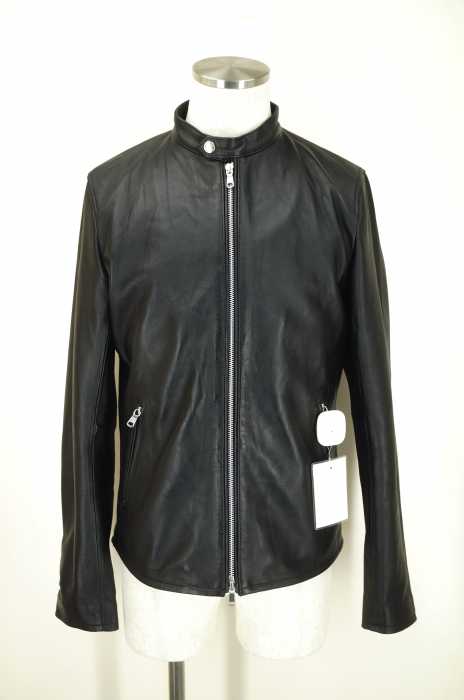 VANQUISH （ヴァンキッシュ） 17SS ラムナッパシングルライダースジャケット メンズ アウター
