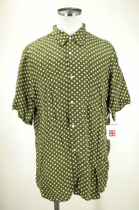COMME des GARCONS HOMME （コムデギャルソンオム） ドット柄半袖ボタンシャツ メンズ トップス
