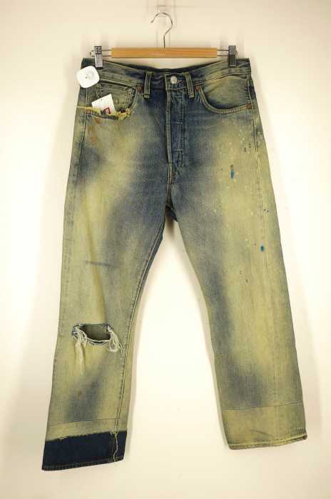 Levis Vintage Clothing（リーバイスヴィンテージクロージング） 501XX 1944年モデル セルビッジコーンデニム ユーズド＆リペア メンズ パンツ