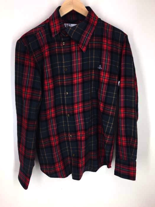 Vivienne Westwood MAN（ヴィヴィアンウエストウッドマン） ウールチェック オジークラークシャツ メンズ トップス