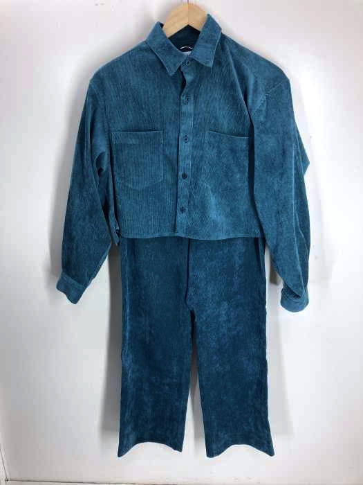LAGUA GEM(ラグアジェム) CORDUROY CROPPED SH/CORDUROY STRAIGHT PT レディース セットアップ