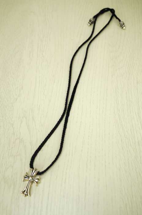 CHROME HEARTS (クロムハーツ) スモールCHクロスペンダント ネックレス メンズ アクセサリー