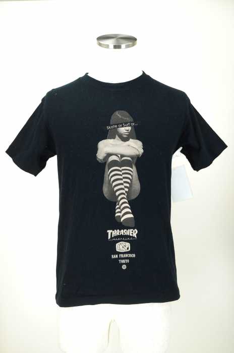INSP×THRASHER (インスピ×スラッシャー) プリントTシャツ メンズ トップス