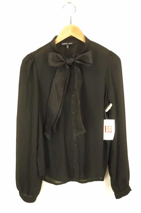 SISTER JANE(シスタージェーン) シフォンリボンシャツ レディース トップス