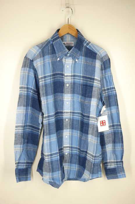 FAIRFAX （フェアファックス） リネンチェックシャツ メンズ トップス