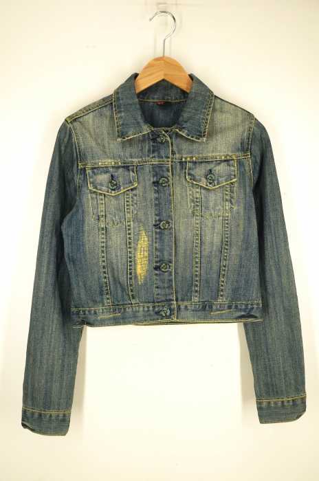 DIESEL （ディーゼル） ダメージデニムジャケット レディース アウター