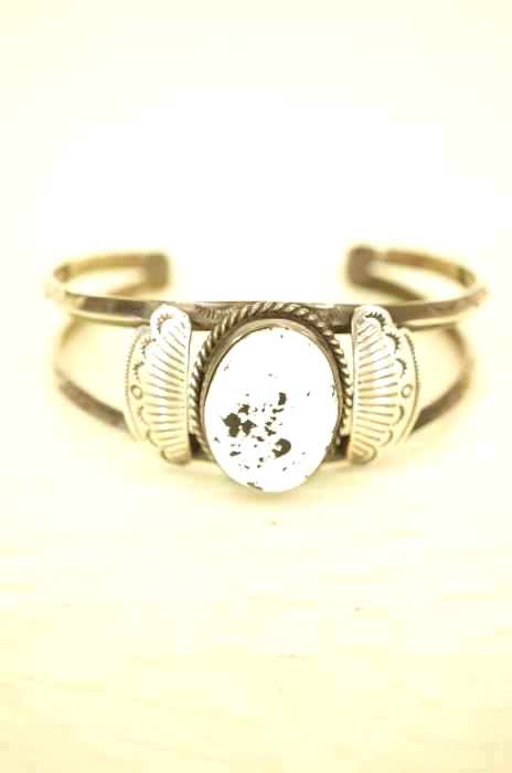 white buffalo（） ホワイトバッファロー Sterling スターリング ナバホ インディアンジュエリー メンズ アクセサリー