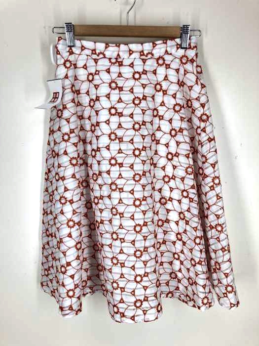 closet story UNITED ARROWS LTD（ユナイテッドアローズ） シアーB カットワークレース フレアスカート レディース スカート