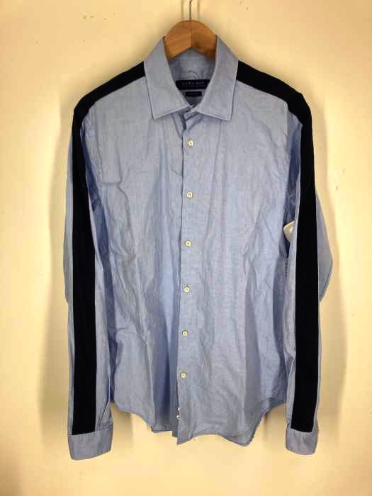 ZARA MAN（ザラマン） SLIM FIT ラインボタンシャツ メンズ トップス