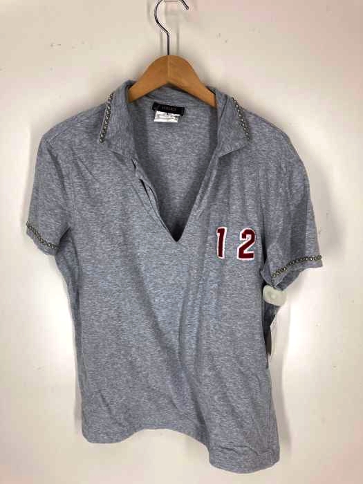 VERSACE（ヴェルサーチ） 総柄 キーネック Tシャツ メンズ トップス