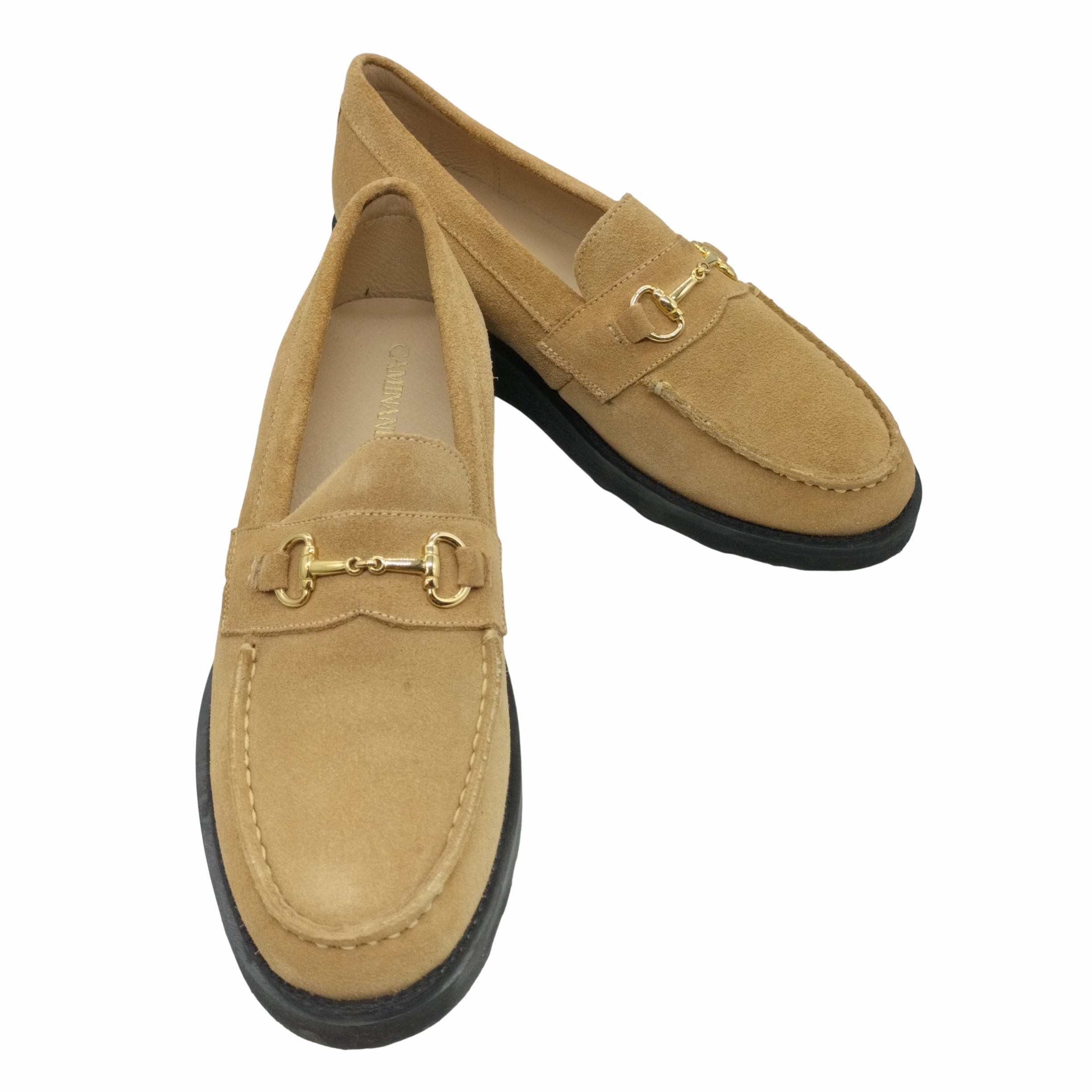 CAMINANDO(カミナンド)別注 スウェード ビット ローファー 【中古 