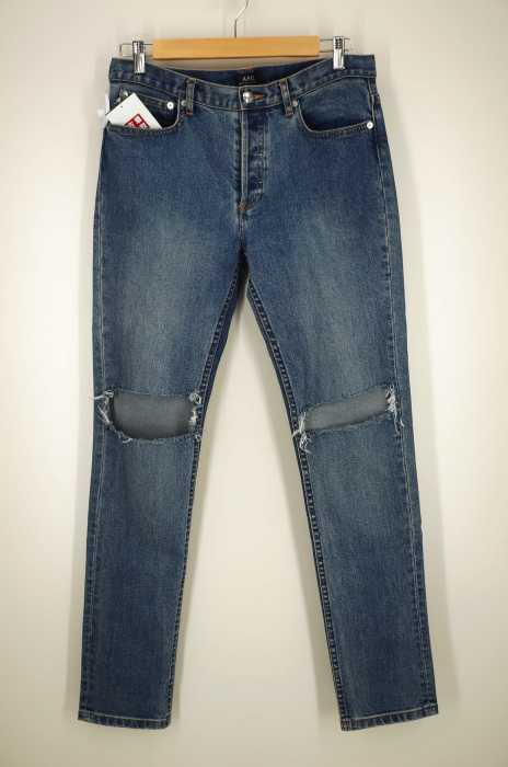 A.P.C. (アー・ペー・セー) 加工デニムパンツ メンズ パンツ