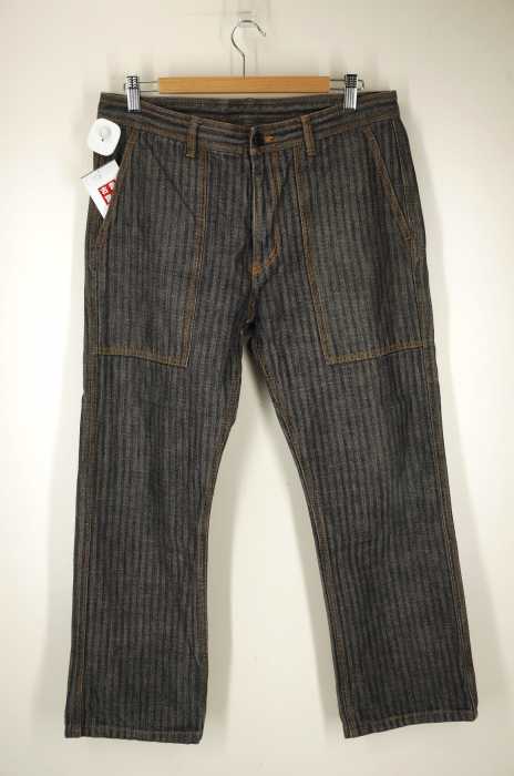 COMME des GARCONS HOMME （コムデギャルソンオム） AD2003 ヘリンボーン ベイカー メンズ パンツ
