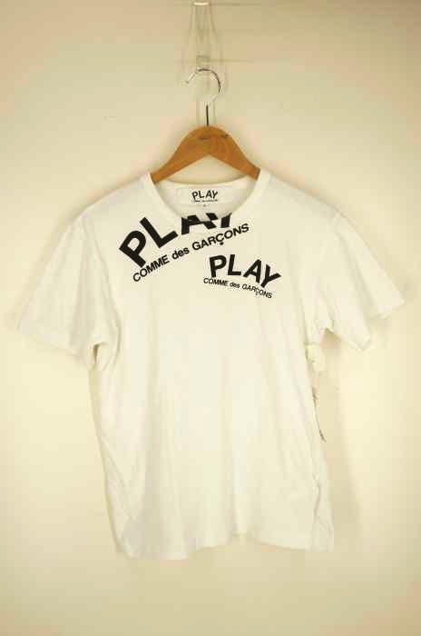 PLAY COMME des GARCONS(プレイコムデギャルソン) AD2005 ロゴプリント クルーネックTシャツ メンズ トップス