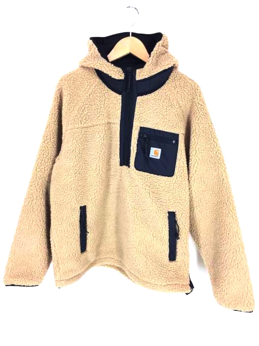 Carhartt WIP(カーハートワークインプログレス) PRENTIS PULLOVER ボア ハーフジップパーカー メンズ トップス