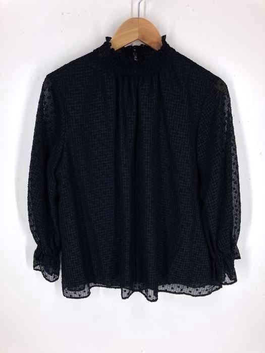 anatelier（アナトリエ） ドットシフォンシャーリングネックブラウス レディース トップス