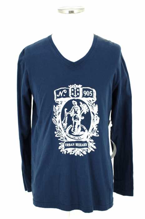 URBAN RESEARCH (アーバンリサーチ) プリントVネックTシャツ メンズ トップス
