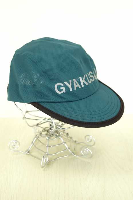 GYAKUSOU （ギャクソウ） ロゴ入りメッシュジェットキャップ メンズ 帽子