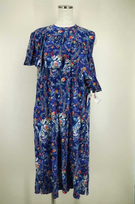 Kaon （カオン） 17ss ワンショルダー花柄ワンピース レディース ワンピース