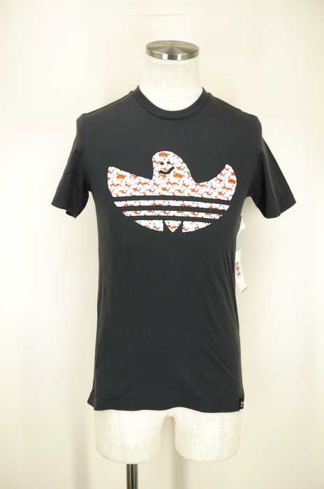 adidas originals （アディダスオリジナルス） ゴンズモデル トレフォイル ゴンズロゴTシャツ メンズ トップス