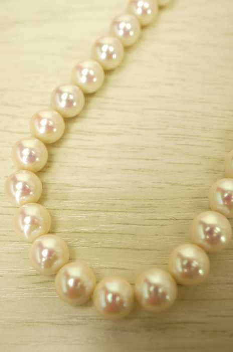 WINK PEARL(ウィンクパール) 1cm パールネックレス レディース アクセサリー