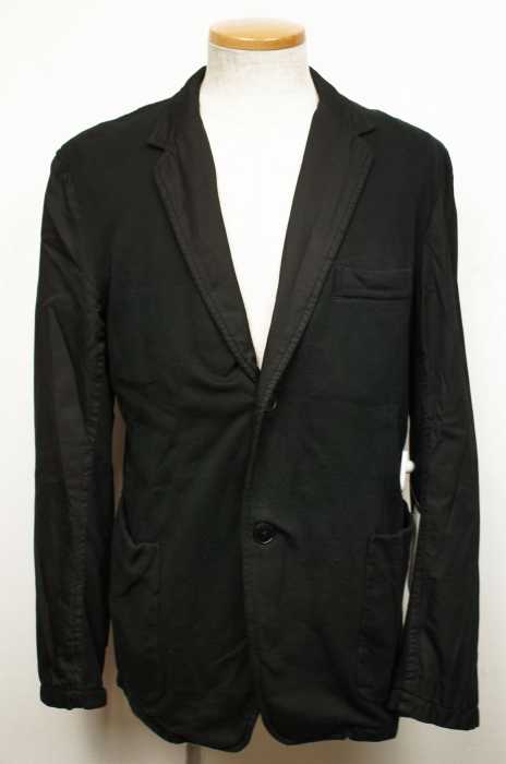 Yohji Yamamoto POUR HOMME （ヨウジヤマモトプールオム） 異素材切替スウェットジャケット/Oversized suit jacket メンズ アウター