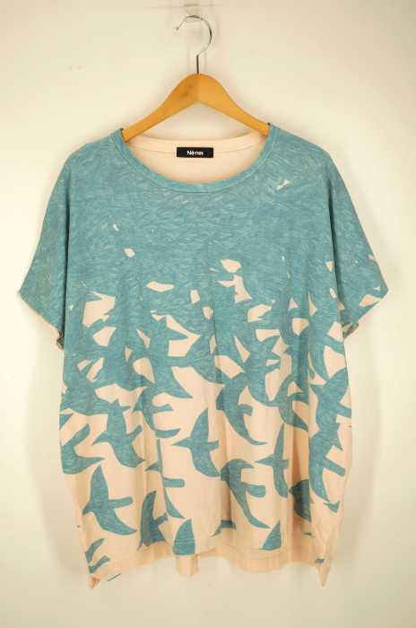 Ne-net (ネネット) あおいとりTシャツ レディース トップス