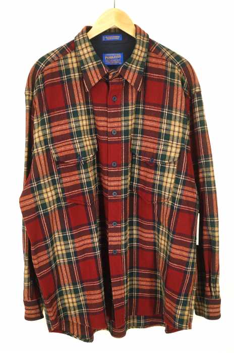 PENDLETON （ペンドルトン） チェック柄2Pネルシャツ メンズ トップス