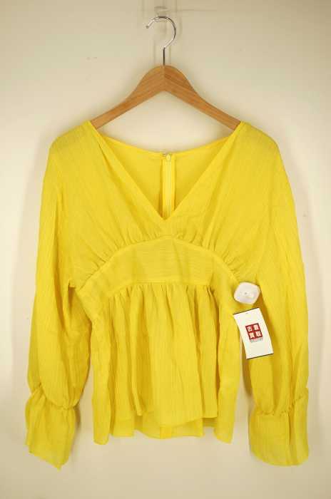 IENA （イエナ） Vネックシフォンブラウス レディース トップス