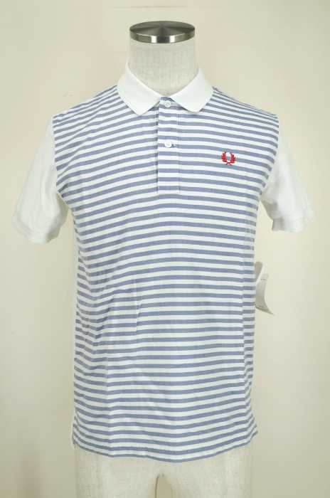 FRED PERRY × Thomas Mason （フレッドペリー×トーマスメイソン） ボーダー柄 ポロシャツ メンズ トップス