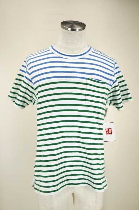 Sacai （サカイ） ボーダー柄半袖カットソー メンズ トップス
