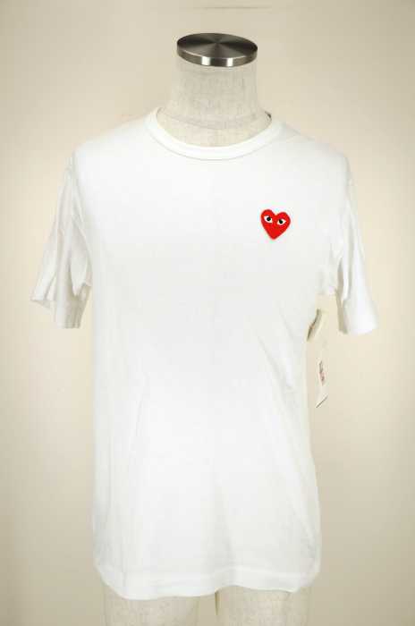 PLAY COMME des GARCONS (プレイコムデギャルソン) AD2012 ハート刺繍Tシャツ メンズ トップス