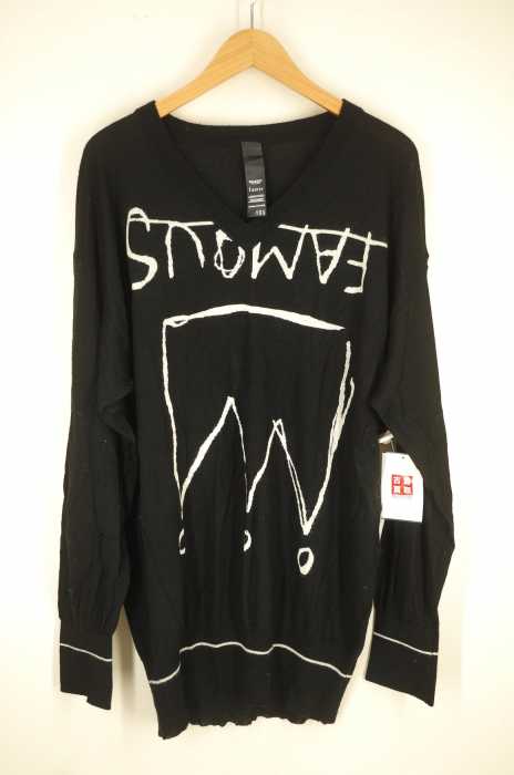 SHAREEF（シャリーフ） intersia jq v-neck p/o メンズ トップス