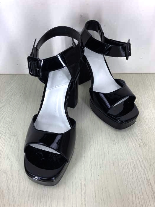 ZARA（ザラ） エナメル ヒールサンダル レディース シューズ