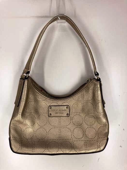 kate spade NEW YORK(ケイトスペードニューヨーク) メタリックカラー レザー ハンドバッグ レディース バッグ