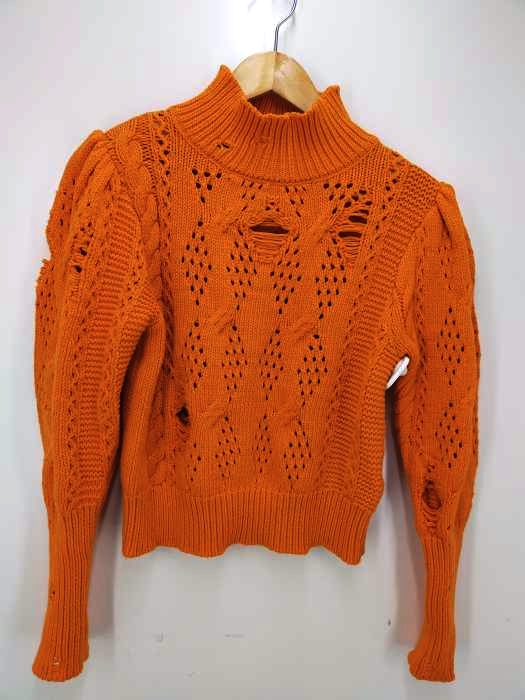 SLY(スライ) DAMAGE CROCHET LIKE H／N トップス レディース トップス